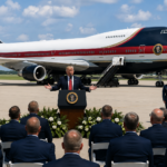 President Trump Unveils Qatar-Gifted Boeing 747 as Interim Air Force One