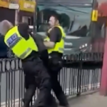 Police officer Struck with his own baton during violent stop-and-search scuffle in Birmingham